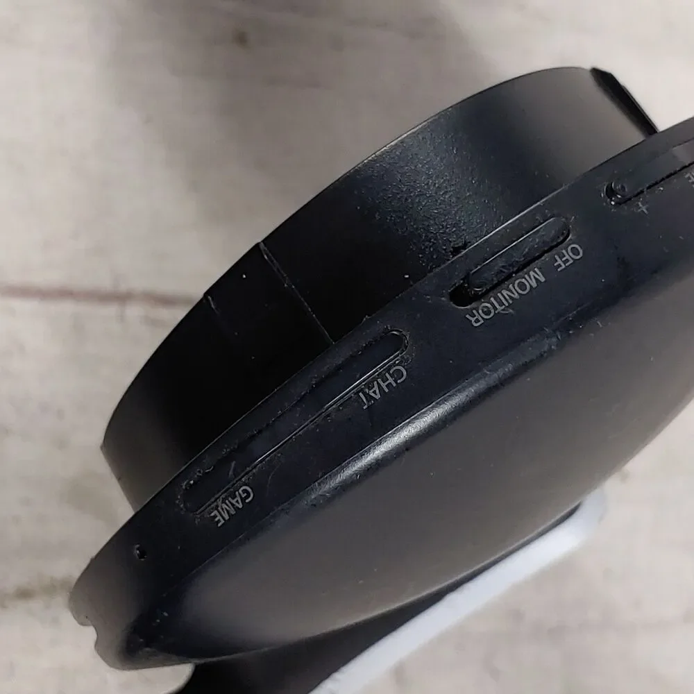 Sony PlayStation Pulse 3D Wireless Headset PS5 Black White CFI-ZWH1 FOR PARTS